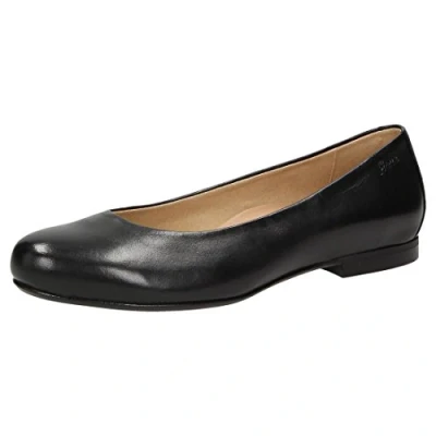 Image of Sioux Women&#039;s Hermina Closed Toe Ballet Flats, Black (Schwarz 62130), 4 UK