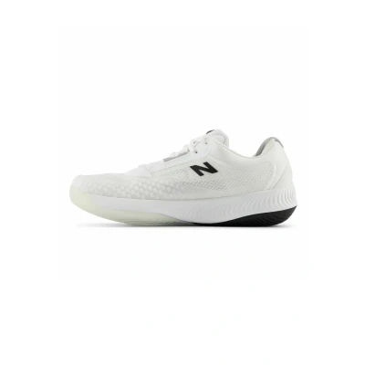Image of New Balance U.S OPEN Multicourt tennis shoes, Women&#039;s, Size: 7, White black shoes