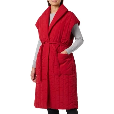 Image of United Colors of Benetton Women&#039;s Vest 2t2ldj006 Jacket, Red 0v3, M