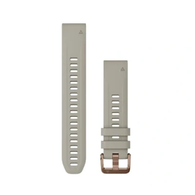 Image of Garmin QuickFit 20 Large Grey Watch Straps Durable Silicone for Running &amp; Fitness