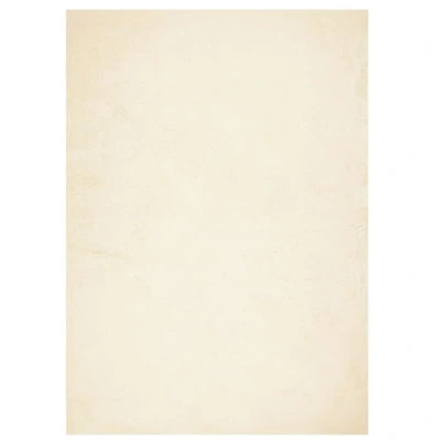 Image of vidaXL Rug HUARTE Short Pile Soft and Washable Cream 240x340 cm