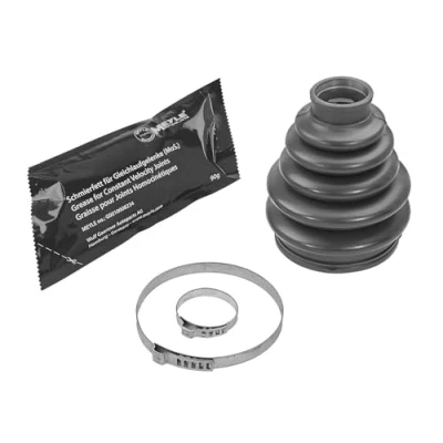 Image of 329331 Bellow, driveshaft MEYLE 40 14 495 0000 ORIGINAL Quality Wheel Side, Front Axle 117mm Thermoplast PEUGEOT: 206 Hatchback, 407 SW, SW