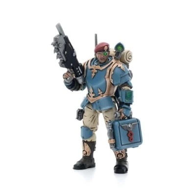 Image of Bloomage Joytoy Tech WH 40K Astra Militarum Tempestus Sci Com Medic 1/18 Af