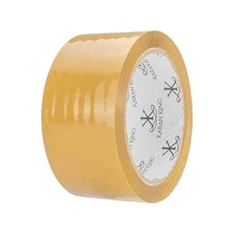 Image of ASMGOLD Packing Tape Parcel Tape, Low Noise Durable CLEAR/BROWN/FRAGILE for Boxes, Secure Packaging Moving House (48mm x 66m) (Brown, 1)