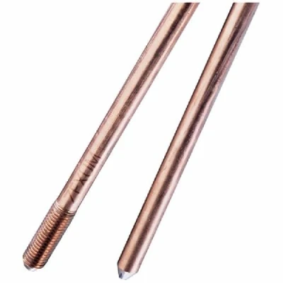 Image of Zexum 4Ft Copper Bonded Earth Rod 3/8