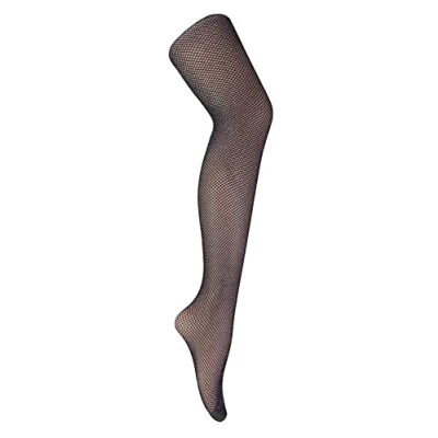 Image of Sock Snob Fishnet Tights for Women with Glitter Shiny High Waist (8 14, Silver)