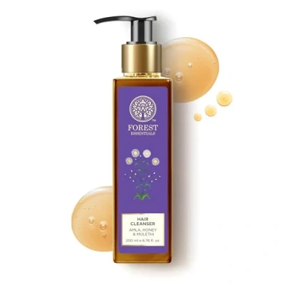 Image of Forest Essentials Hair Cleanser, Amla, Honey and Mulethi, 200ml
