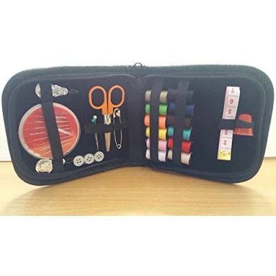 Image of Travel Sewing Kit In Zip Up Case