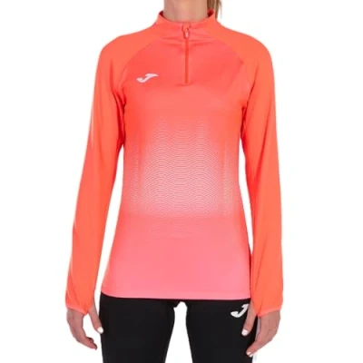 Image of Joma Elite VII Running sweatshirt, Woman, womens, 901031.102, Black White, XL