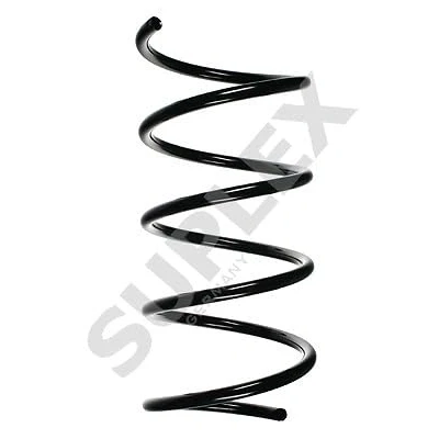 Image of 2033215004, A2033215004 Coil spring SUPLEX 19342 Front Axle with constant wire diameter red (3x), white MERCEDES BENZ: CLK Coupe