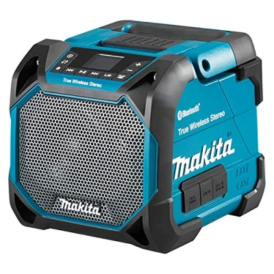 Image of Makita DMR203 Li ion 10 8V/12V Max CXT / 14.4V /18V LXT Job Site Speaker with Bluetooth Batteries and Charger Not Included
