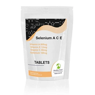 Image of Selenium A C E Vitamin x60 Tablets Pills UK Nutrition