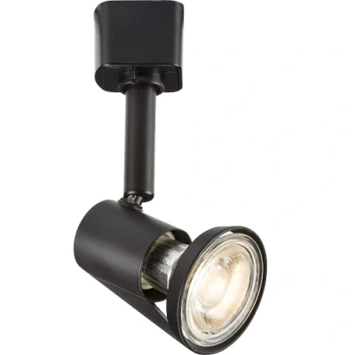 Image of KnightsBridge 230V GU10 Track Spotlight Black, Type A