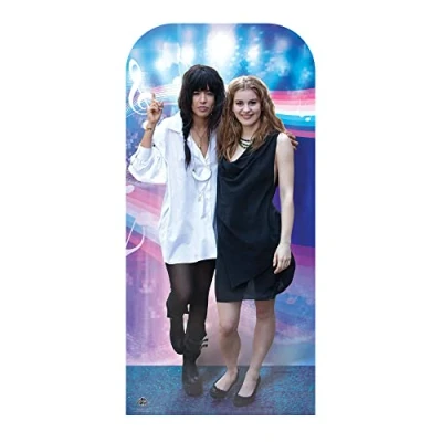 Image of Star Cutouts CS1161 Loreen and Emmelie Stand In Cardboard Cut Out With Mini