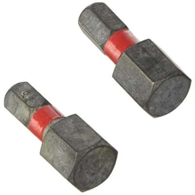 Image of Milwaukee 1/4&quot;HEX Shockwave Impact Duty Driver Bit Hex 10mmx25mm (PK 2)