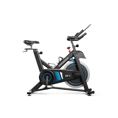 Image of Horizon Fitness 5.0 IC Indoor Cycle, Exercise Bike 100 Magnetic Resistance Levels, Bluetooth, Compact Frame, Smooth Quiet Drive System