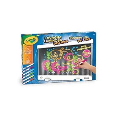 Image of Crayola Ultimate Light Board Drawing Tablet, Gift for Kids, Ages 6, 7, 8, 9