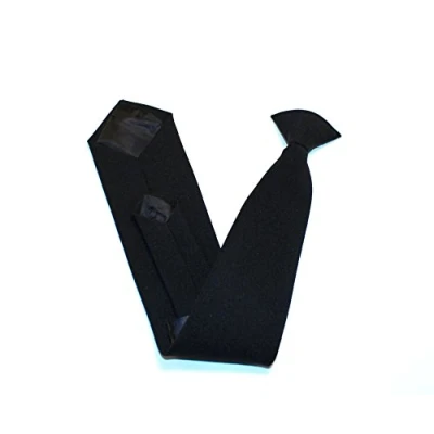 Image of Black Clip On Tie
