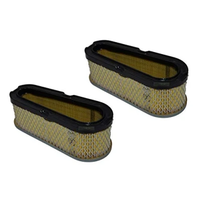 Image of 2 x Air Filter for Briggs &amp; Stratton/B&amp;S Engine 493910 691667 10 15 HP
