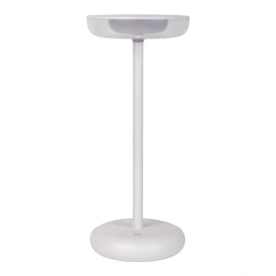 Image of Näve LED patio light Pasi, white Height 26 cm Metal Touch