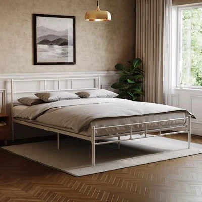 Image of Vida Designs Dorset Bed Double 4 ft 6, White