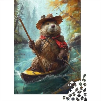 Image of Animal Jigsaw Puzzles for Adults 1000 Piece Adults,JigsawPuzzle Pieces Challenging Puzzle Games 1000pcs (75x50cm)