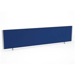 Image of Impulse/Evolve Plus Bench Screen 1800 Bespoke Stevia Blue Silver Frame