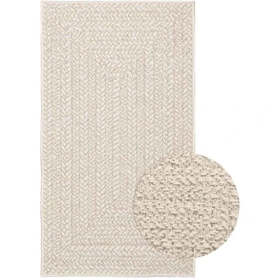 Image of vidaXL Rug ZIZUR Cream 60x110 cm Jute Look Indoor and Outdoor