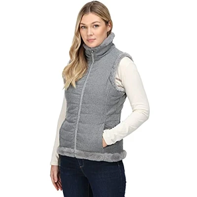Image of Regatta Women&#039;s Winslow Body Warmer Jacket, Cyberspace Marl, 14 UK