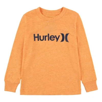 Image of Hurley Boy&#039;s Hrlb One &amp; Only Tee T Shirt, Birch Heather, 4 Years