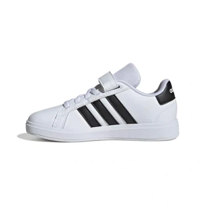 Image of adidas Unisex Kids Grand Court 2.0 Shoes Children, Cloud White/core Black/Cloud White, 13.5 UK Child