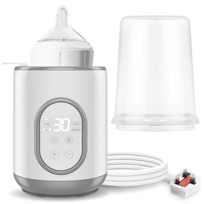 Image of BSTGEKELY Baby Bottle Warmer,Smart Temperature Control and Automatic Shut Off,Fast Food Heater&amp;Defrost,Warmer Accurate for Breastmilk or Formula