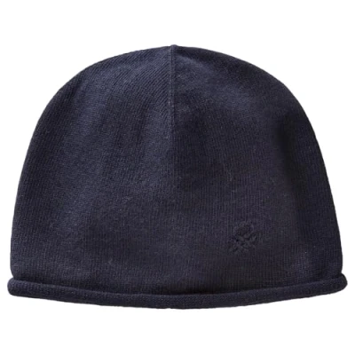 Image of United Colors of Benetton Women&#039;s Knitted Cap 1235da00y Beanie Hat, Blue, One Size