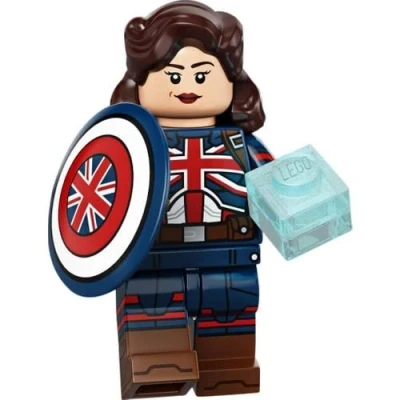 Image of LEGO Marvel Series 1 Captain Carter Minifigure 71031 (Bagged)