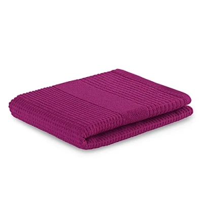 Image of AmeliaHome Hand Towel 100% Cotton 50 x 90 cm Berry Plano