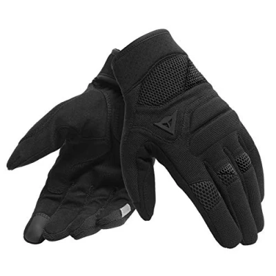Image of Dainese Fogal Unisex Motorcycle Gloves, Black, Size S