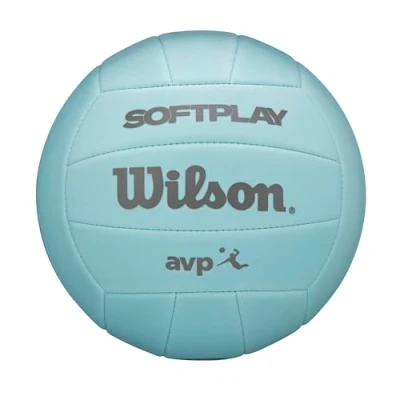 Image of Wilson AVP Soft Play Volleyball Official Size, Blue