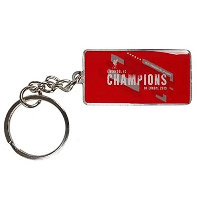 Image of Official Licensed Liverpool F.C Metal Keyring (CHAMPIONS OF EUROPE)