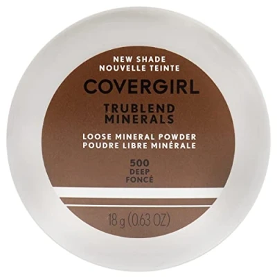 Image of CoverGirl TruBlend Loose Mineral Powder 500 Deep For Women 0.63 oz