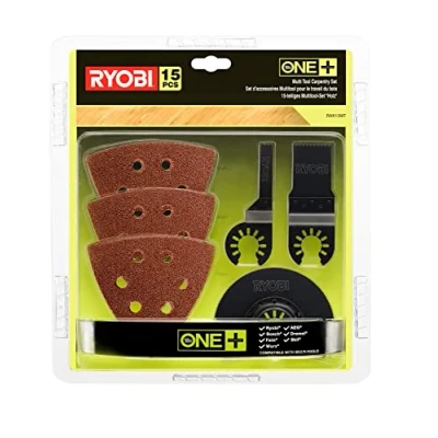 Image of Ryobi RAK15MT Multi Tool Blade Set (15 Piece)
