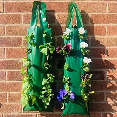 Image of Bowry&#039;s Hanging Flower Pouch Planters Pack of 2 + 1 Free