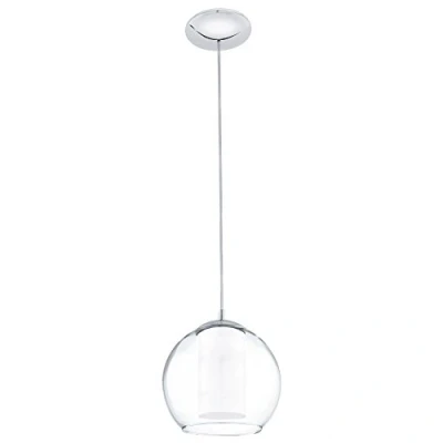 Image of EGLO 92761 BOLSANO Pendant Light in Chrome and Satined