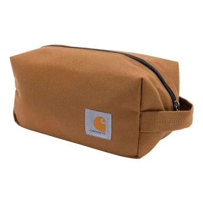 Image of Carhartt Kit, Travel Kit (Carhartt Brown), One Size, Durable Toiletry Organizer Bag