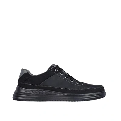 Image of Skechers Unisex Flex Glow Bolt Trainers, Black, 11 UK