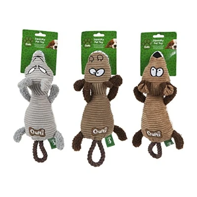 Image of Crufts Squeaky Grinning Animal Toy