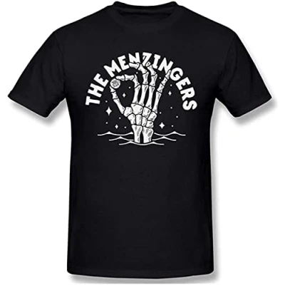 Image of The Menzingers Fashion Black T Shirt Printed Tee Graphic Top for Men 3XL