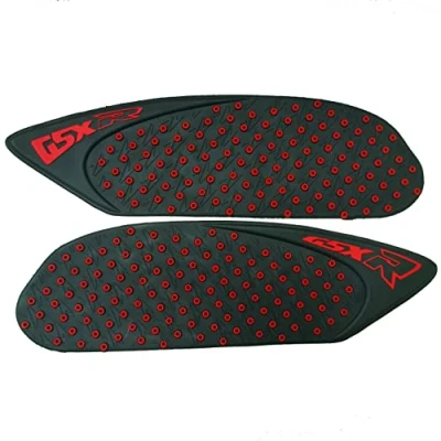Image of Motorcycle Petrol Tank Gasoline Pad Traction Side Gas Fuel Knee Grip Anti Slip Sticker Compatible with Suzuki GSXR 600 750 2006 2007