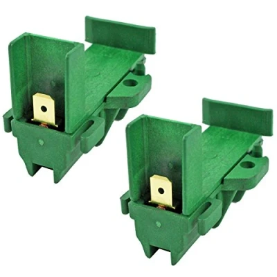 Image of SPARES2GO L24MF7 Type Motor Carbon Brush Pair for Beko Washing Machines Fitment List D