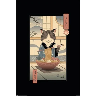 Image of Pyramid Vincent Trinidad Maxi Poster (Neko Cat Design) 61cm x 91.5cm Official Merchandise