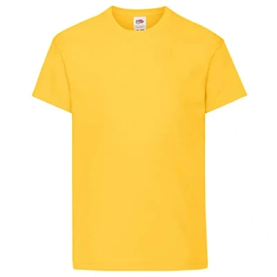Image of Fruit Of The Loom 61019 boys&#039;s Children&#039;s T shirt in Multicolour